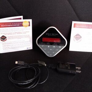 Joyce Meyer Ministries Daily Encouragement Audio Cube With Instruction Manual